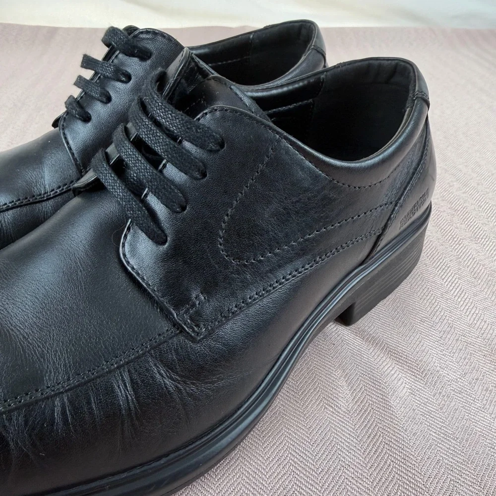 Kenneth Cole Reaction Stand Out Black Leather‎ Oxford Men’s Dress Shoes Size 8.5